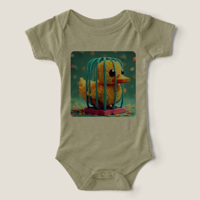 Anka i bur t shirt (Design Framsida)