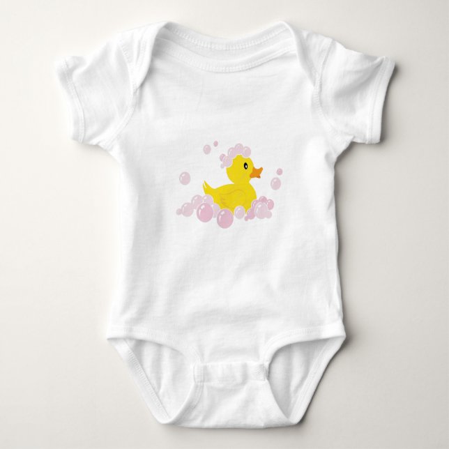 Anka i Rosa Bubbles Tee (Framsida)