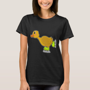 Anka Ice-skridskor Ice-skridskor Vintersporter T Shirt