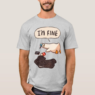 Anka: "Jag Mår Bra" – Den Roligaste Meme-Poster T Shirt