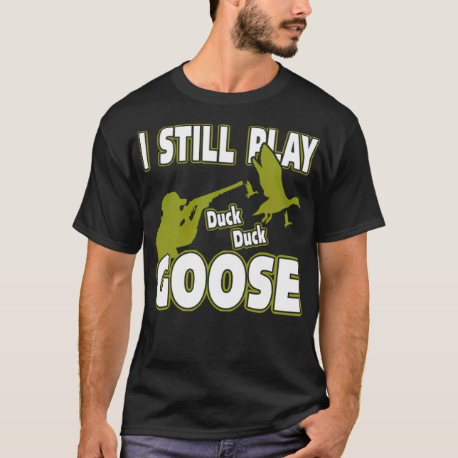 anka jaktarbetare  t shirt (Framsida)