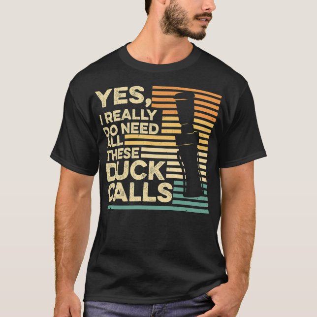 Anka jaktcitat för en Waterfowl Hunter labrador T Shirt (Framsida)