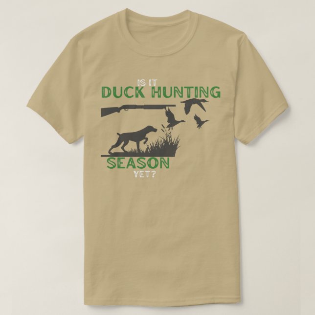 Anka jaktsäsong 4 t shirt (Design framsida)