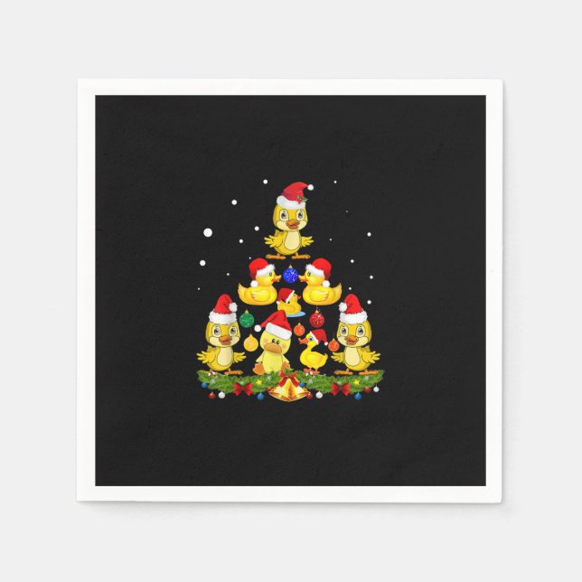 Anka Julgran Pappersservett (Framsidan)