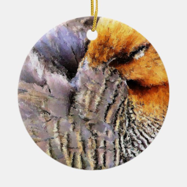 ANKA JULGRANSPRYDNAD KERAMIK (Framsidan)