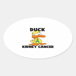 Anka Kidney Cancer Ovalt Klistermärke