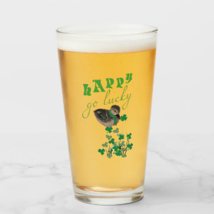 Anka Klöver Lycklig Go Lucky St patrick's day Glaskopp