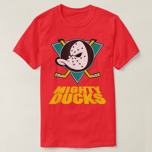 Anka konstens mäktiga Anaheim Hockey Sports Älskar T Shirt (Design framsida)