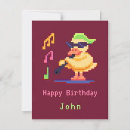 Anka-kort för att spela upp musik, pixelkort