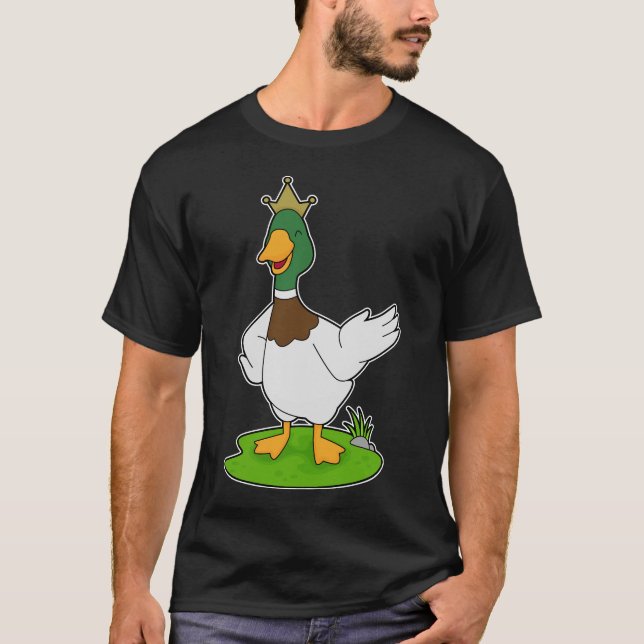 Anka Kung Krona T Shirt (Framsida)