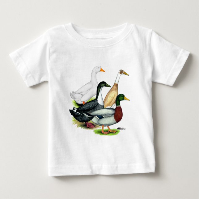 Anka-kvartetten Tee Shirt (Framsida)