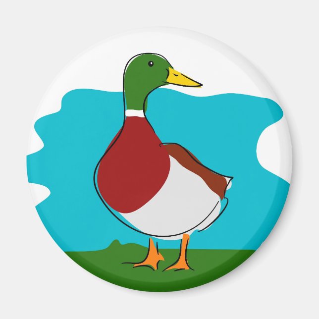 Anka Magnet (Framsidan)