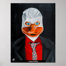 Anka-målningen av Alfred Fox Poster