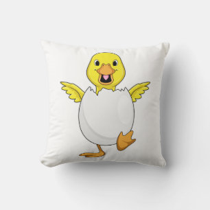 Anka med ägg kudde