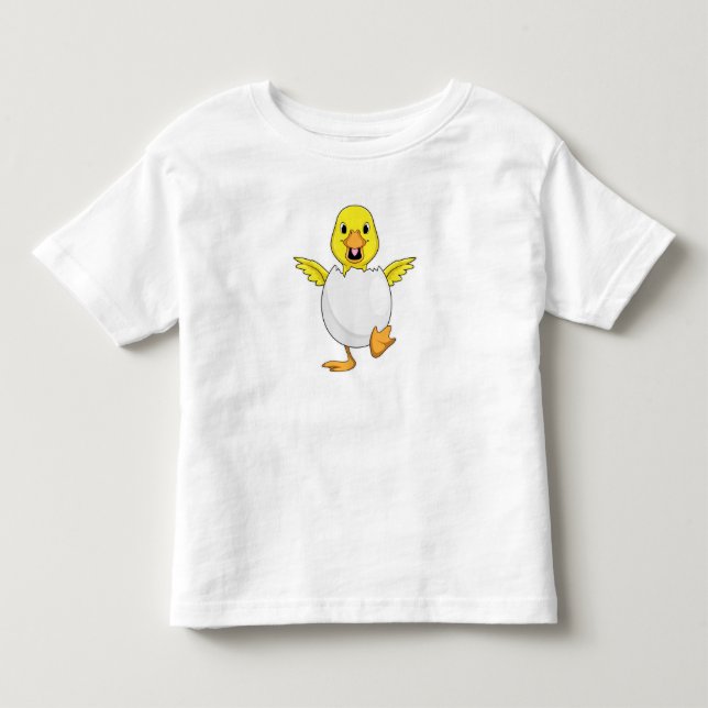 Anka med ägg t shirt (Framsida)