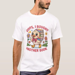 Anka med Bokar - Älskare Gift med Bok T Shirt