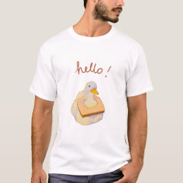 Anka med bröd t shirt