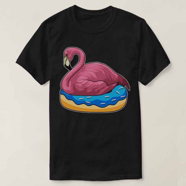 Anka med Donut T Shirt (Design framsida)