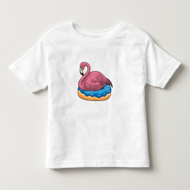 Anka med Donut T Shirt (Framsida)