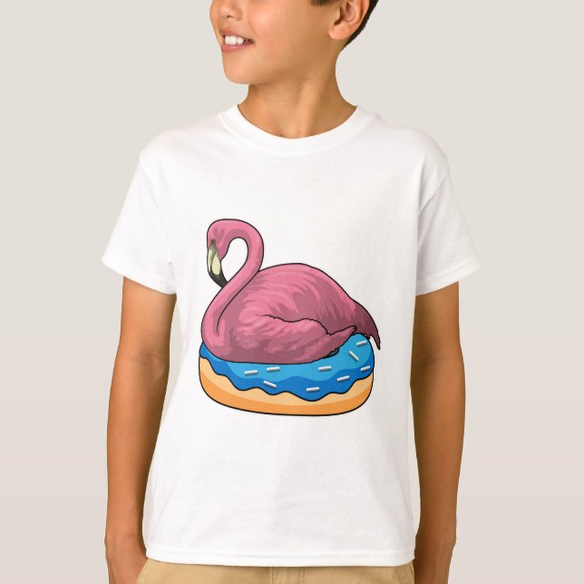 Anka med Donut T Shirt (Framsida)