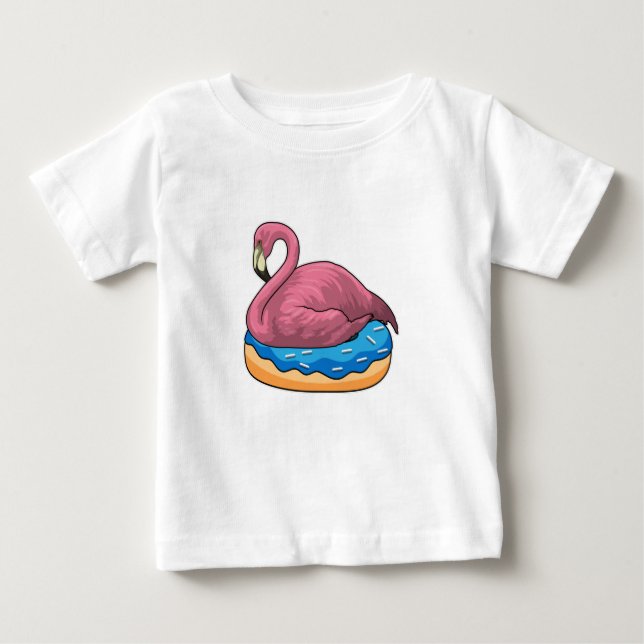 Anka med Donut T Shirt (Framsida)
