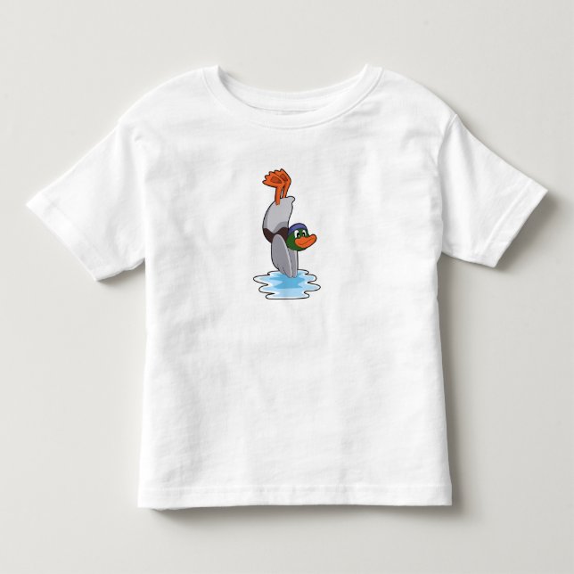 Anka med handställ i Vatten.PNG T Shirt (Framsida)