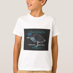Anka med mig som den här och Hakuna Matata-texten Tee