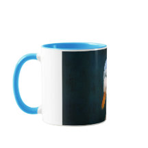 Anka med Pearl Earring Mugg