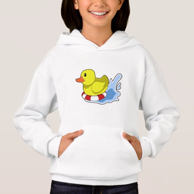 Anka med Simma ring i Vatten.PNG T Shirt (Framsida)