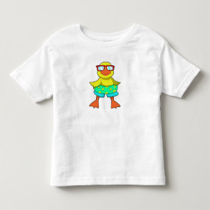 Anka med Simma ring och solglasögon T Shirt
