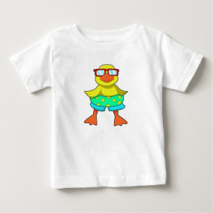 Anka med Simma ring och solglasögon T Shirt