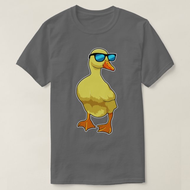 Anka med solglasögon t shirt (Design framsida)