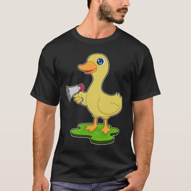 Anka Megafon T Shirt (Framsida)