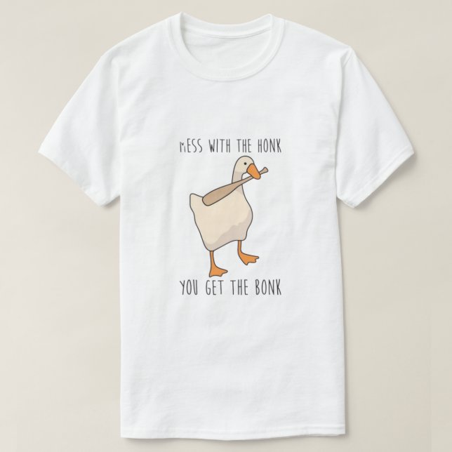 Anka Meme Art T-Shirt (Design framsida)
