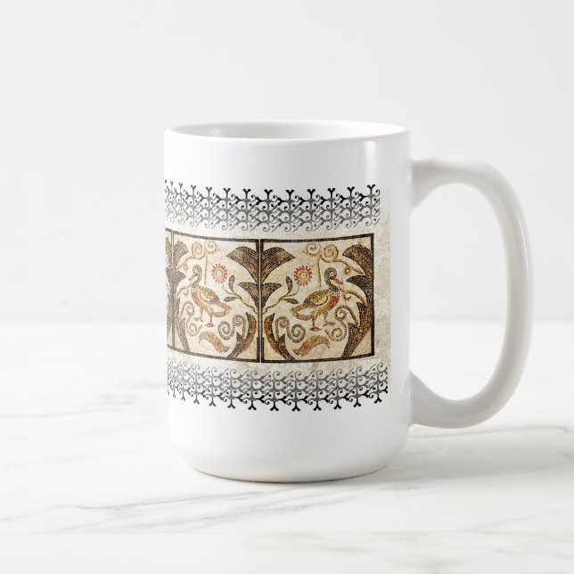 Anka - mosaik kaffemugg (Höger)