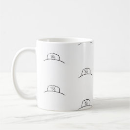 Anka mugg, Anka i säng mugg. Cute Anka mugg