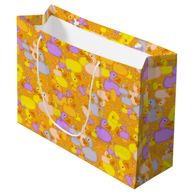 Anka-n-Dots-Stil-1-Orange-GIFT BAG L (Framsidan Vinklad)