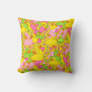 Anka-n-Dots-Stil-2-Gult-Sq DEKORATIV KUDDE