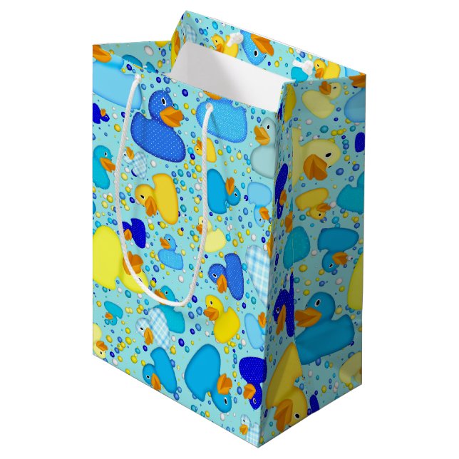 Anka-n-Dots-Stil-3-Blue 1-GIFT BAG M (Framsidan Vinklad)