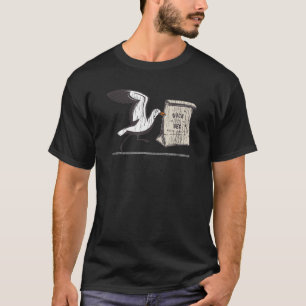 Anka, NC Summertime Vacationing Fiskmås Lunch T Shirt