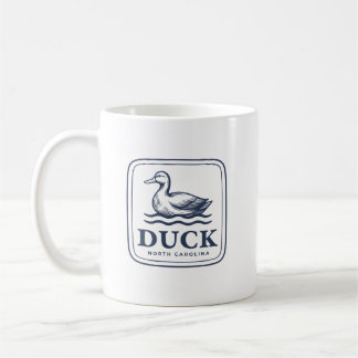 Anka North Carolina Outer Banks OBX Kustnära stran Kaffemugg