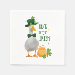 Anka o' Irish St. Patricks Day Pappersservett