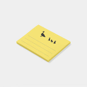 Anka och duckling post-it block
