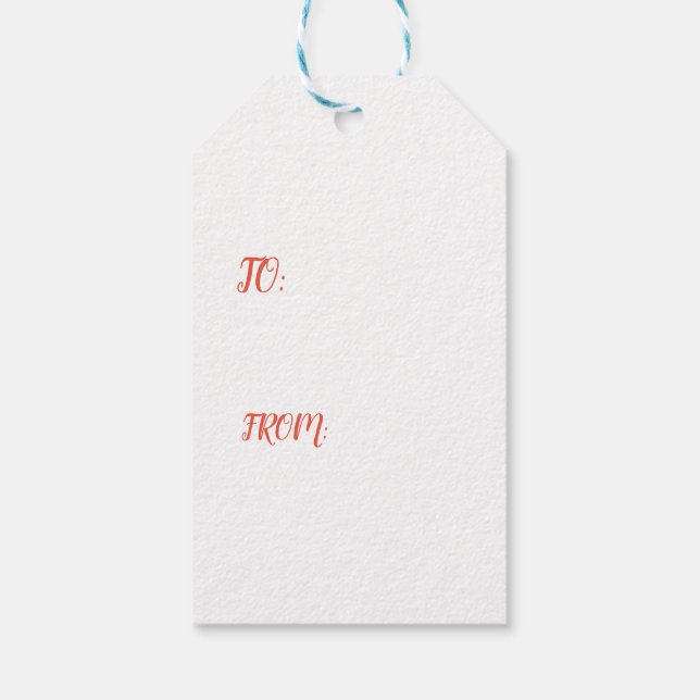 ANKA OCH RED MÅNE Gift Märkre Presentetikett (Baksidan)