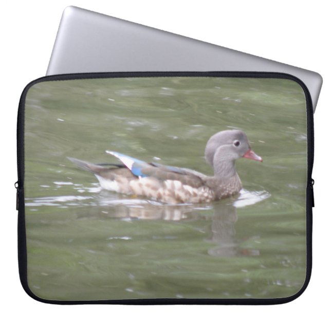Anka på den bärbara datorn Sjö Laptop Sleeve (Framsidan)