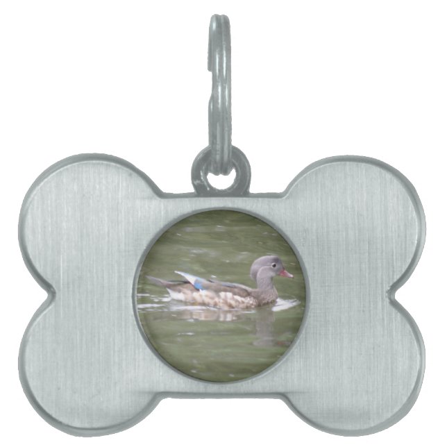 Anka på Sjö Pet Tag ID-bricka Husdjur (Framsidan)