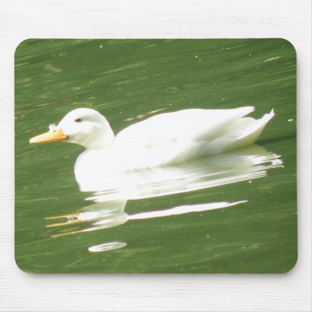 Anka på vatten Mousepad Musmatta (Framsidan)