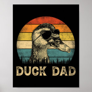 Anka Pappa Anka Älskare pappa Fars dag Poster