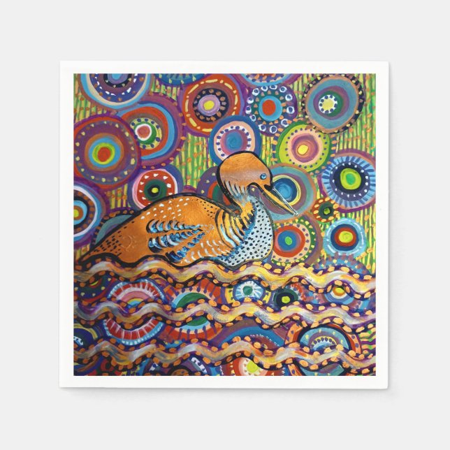 anka pappersservett (Framsidan)