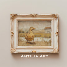 Anka Pond Painting Rustic Land bonhouse